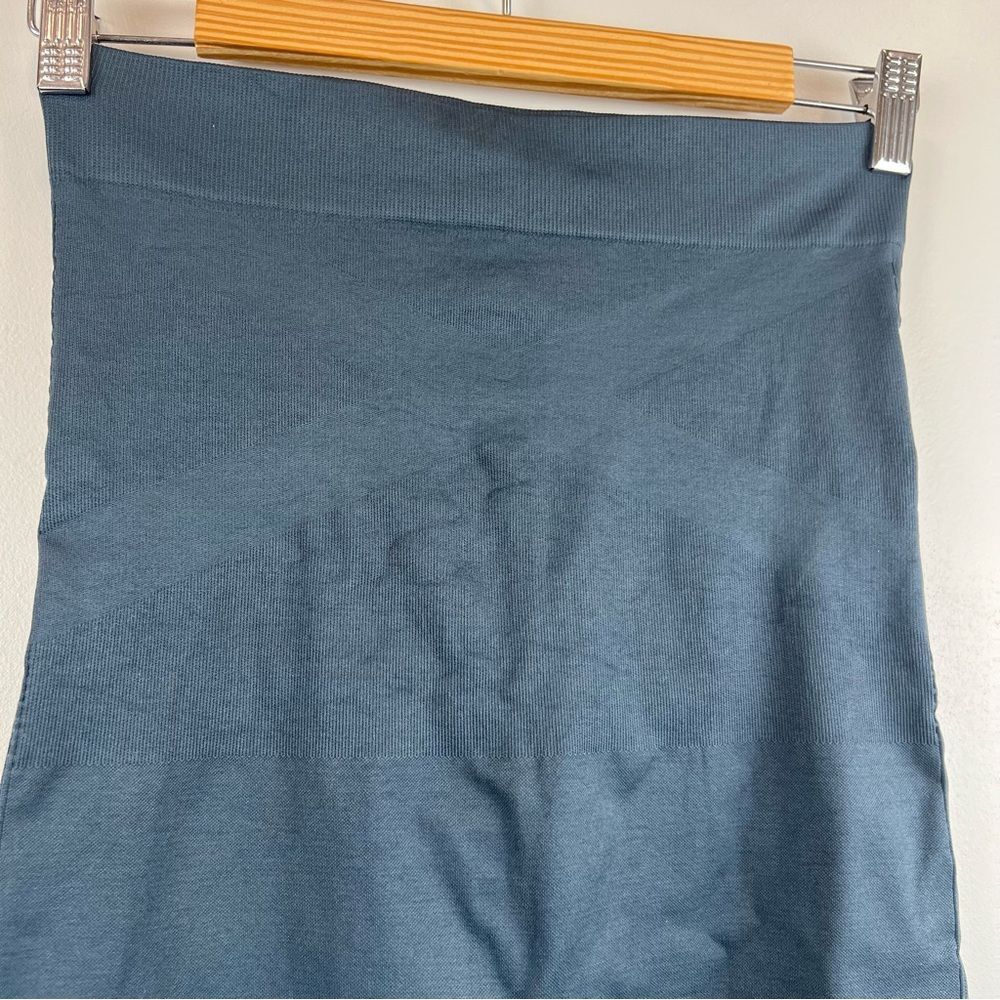 Blanqi Everyday Maternity Belly Support Size Medium Leggings Women Steel Blue - Picture 4 of 7